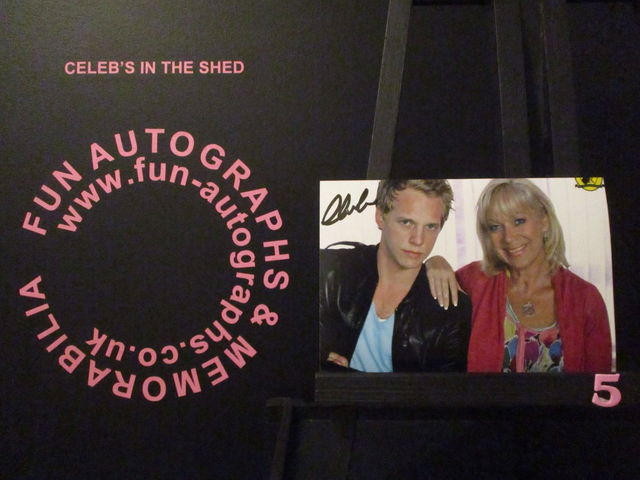 Chris Geere Authentic Autographed 6x4 Matt Photograph (5)