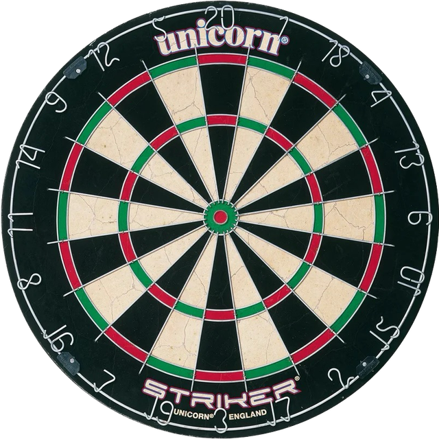 Unicorn Striker Dartboard 054722793832