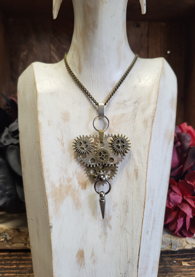 Collier "Rouages du Temps"