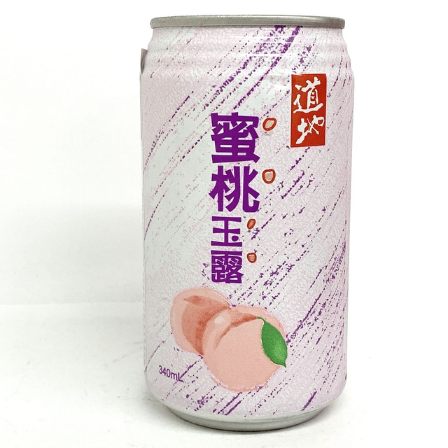 TAO TI 道地 TAOTI Peach Juice Drink With Nata De Coco 340ml