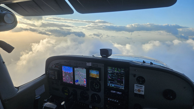Instrumentenflug-Intro: der IFR-Schnupperflug mit moderner Avionik