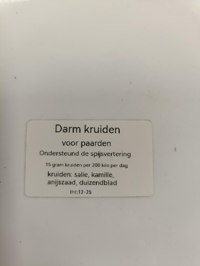 Emmer paarden kruiden darm