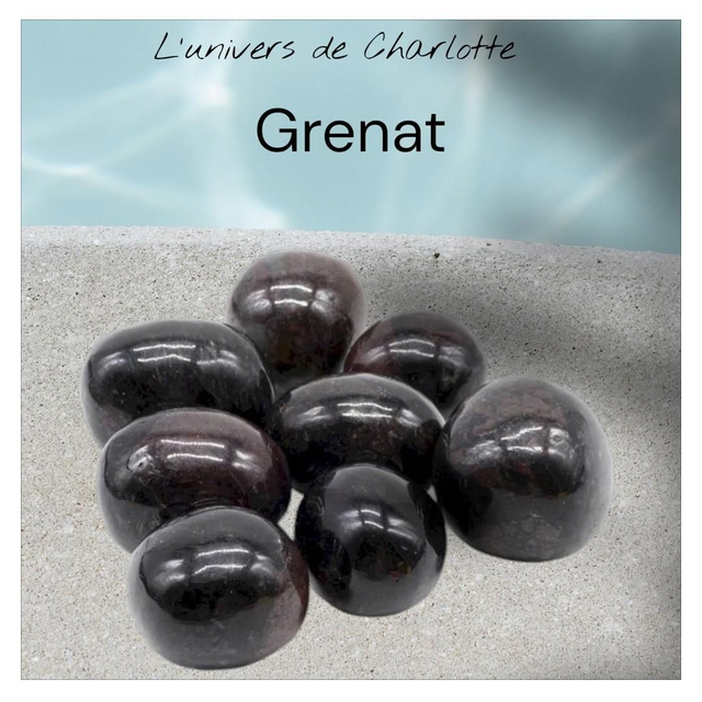 Pierre roulée &quot;Grenat&quot;