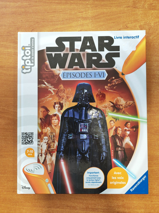 Livre Tip Toi Star Wars " Episodes 1 à 6 "