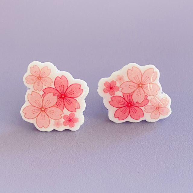 Boucles d’oreilles Cherry Blossom