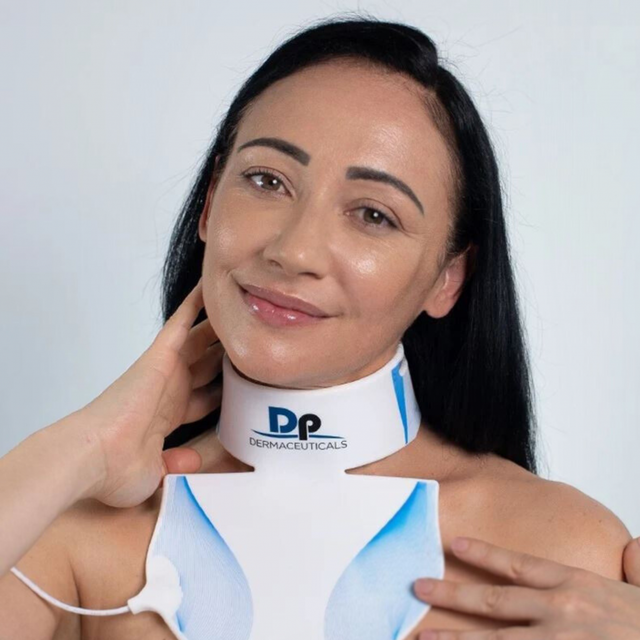 Dermapen LED Maska na szyję i dekolt