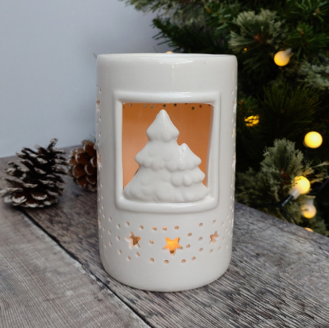 Christmas Scene Wax Burner 