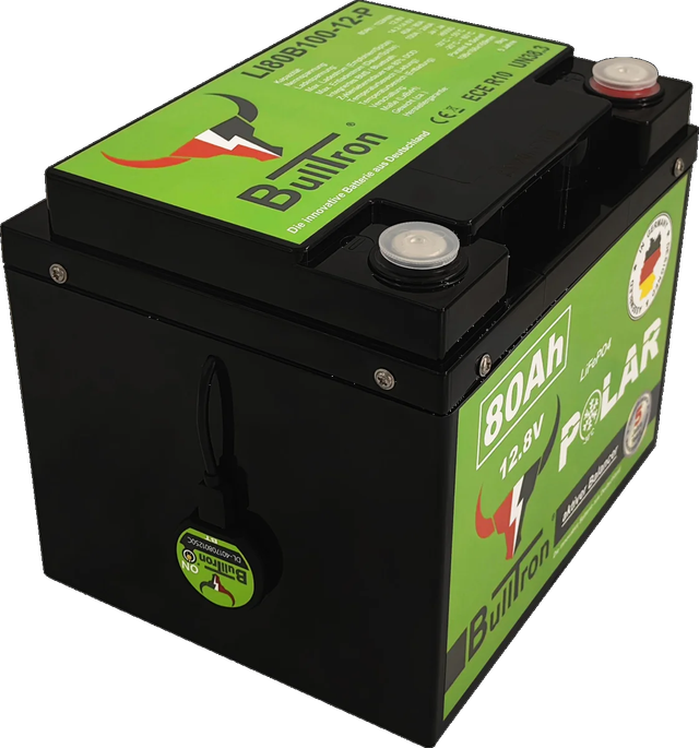080Ah Bulltron Polar LiFePO4 12.8V Akku mit Smart BMS, Bluetooth App und Heizung