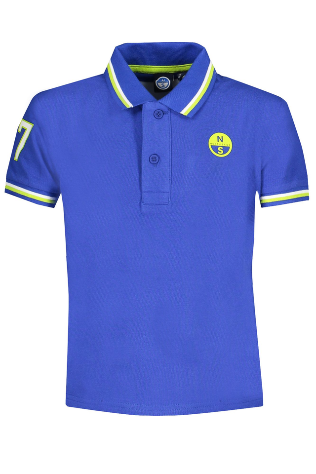 8399NORTH SAILS POLO MANICHE CORTE BAMBINO BLU