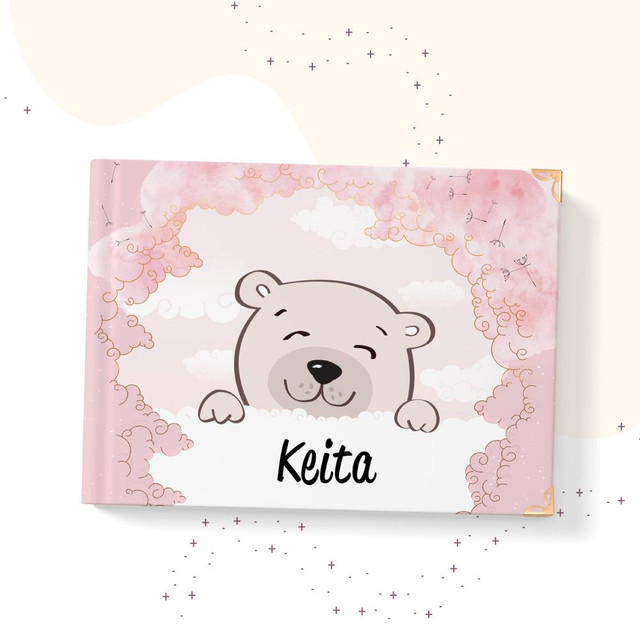 "PIENEŅPŪKA" - MAZUĻA PIRMĀ GRĀMATIŅA 70LPP | SOFT PINK