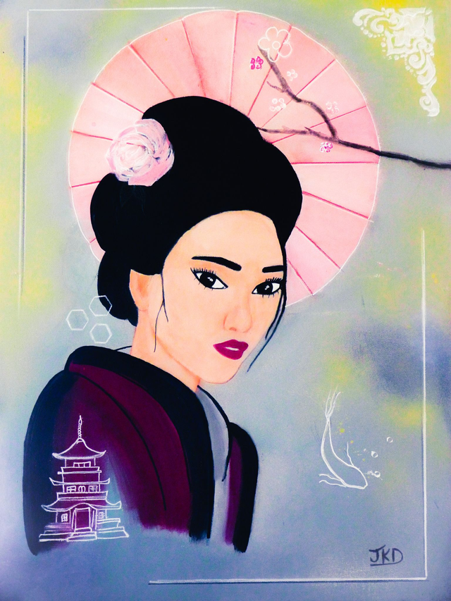 DOUCEUR D'ORIENT " Oeuvre originale "