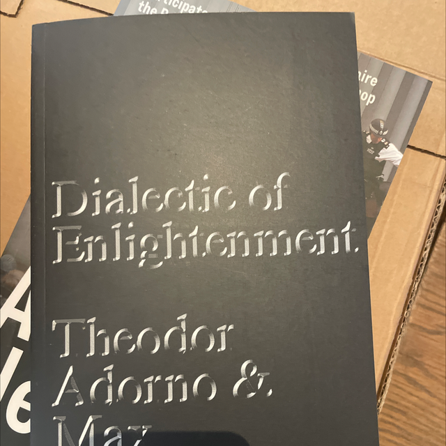 Dialectics Of Enlightenment