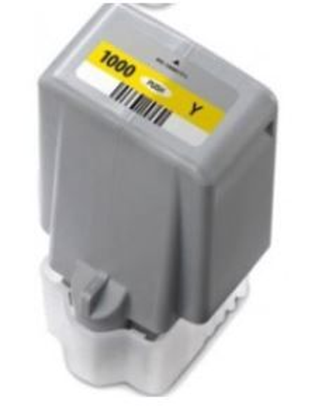 1000Y CANON CR JAUNE jet d'encre compatible 0549C001