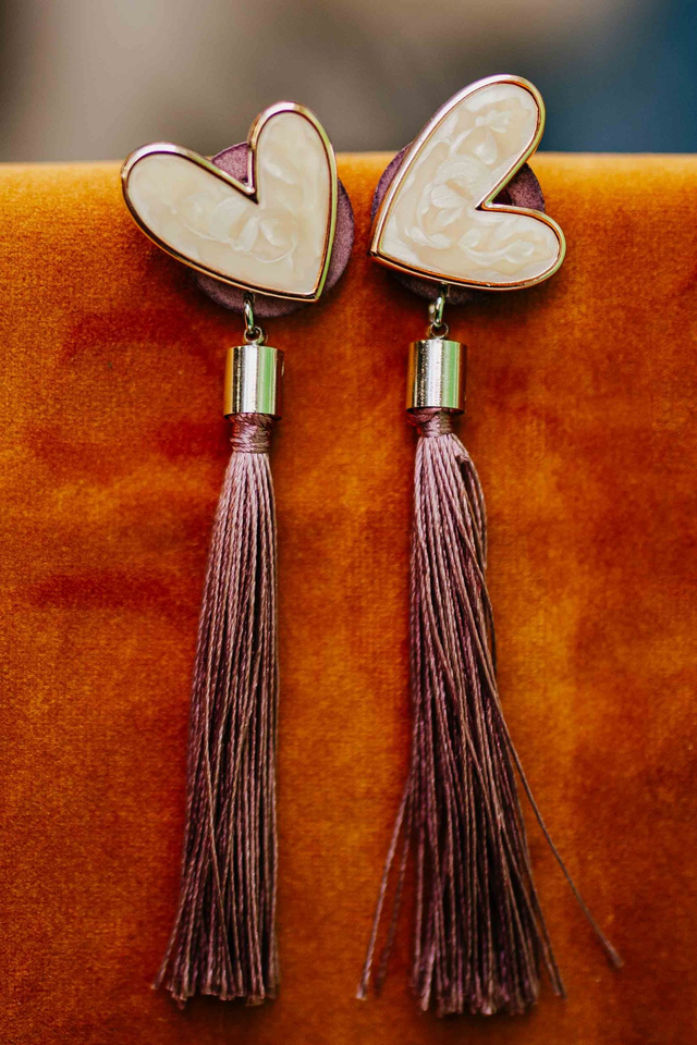 Myeongdong Earrings - lilac
