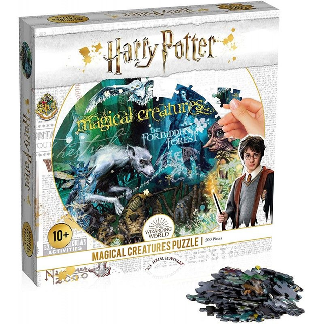 Puzzle 500pcs Créatures magiques - Harry Potter