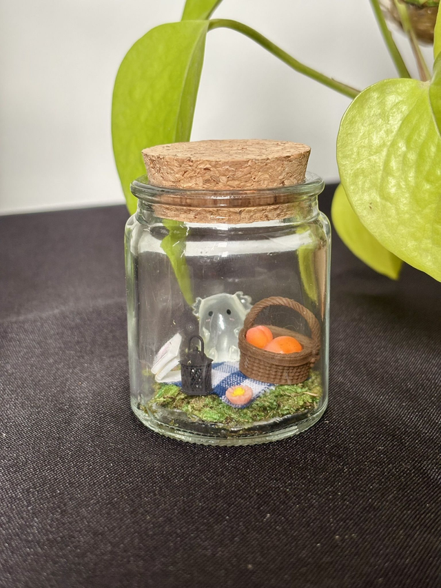 🍃 Mini terrarium verre - Édition été - Esprit de la forêt 