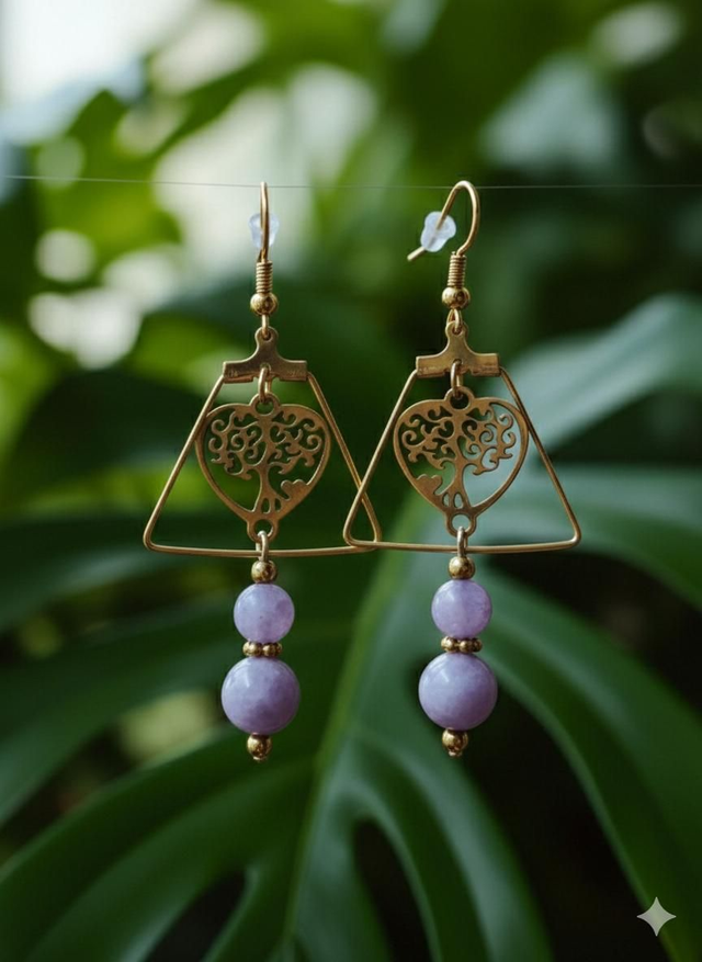 Boucles d’oreilles -- Harmonie de l’Âme