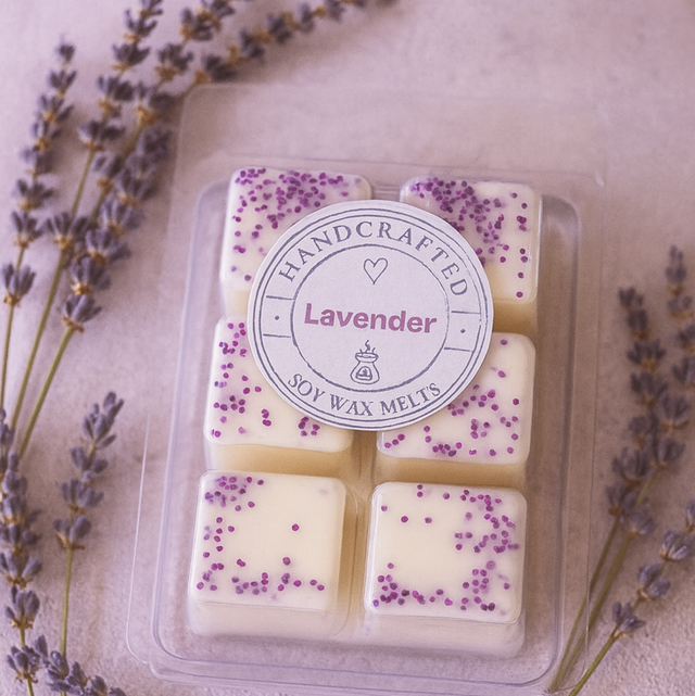 Lavender wax melts