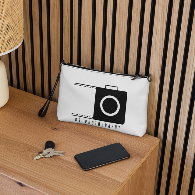 Borsa a tracolla con logo fotografico