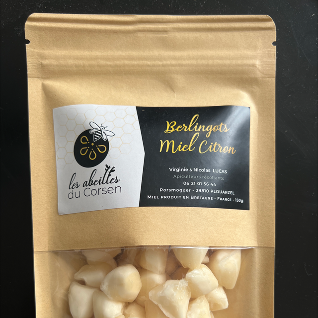 Sachet de bonbons Miel Citron