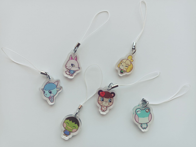 Animal Crossing Mini Llavero / Mini Keychain