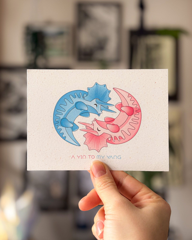 Pocztówka A6 "Yin to my yang"