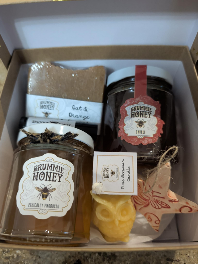Brummie honey gift box 