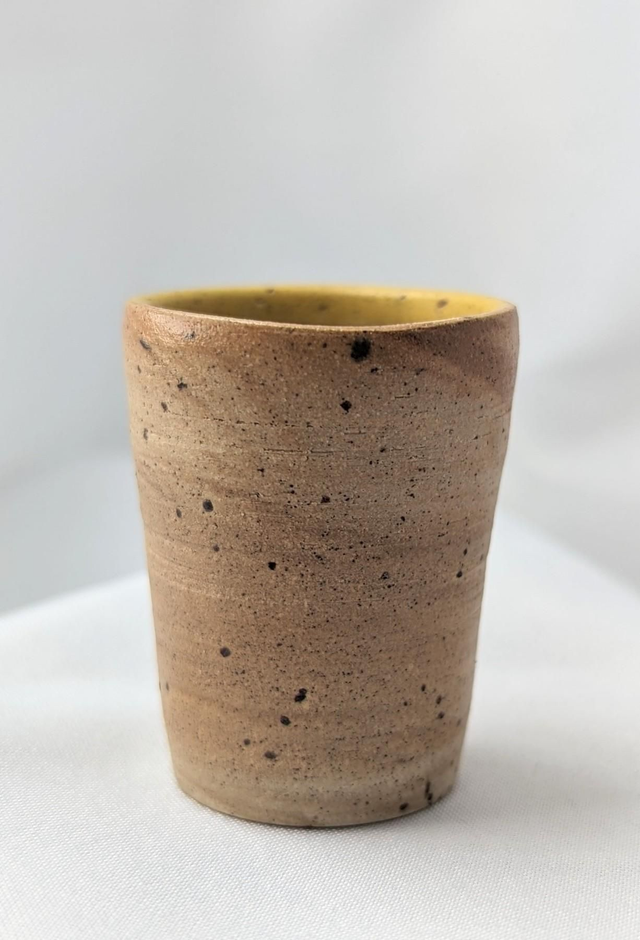 Teeny pot- Lemon yellow c