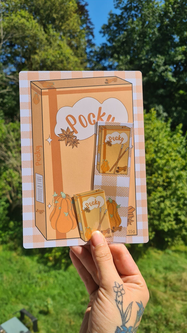 Print A5 Pocky Citrouille