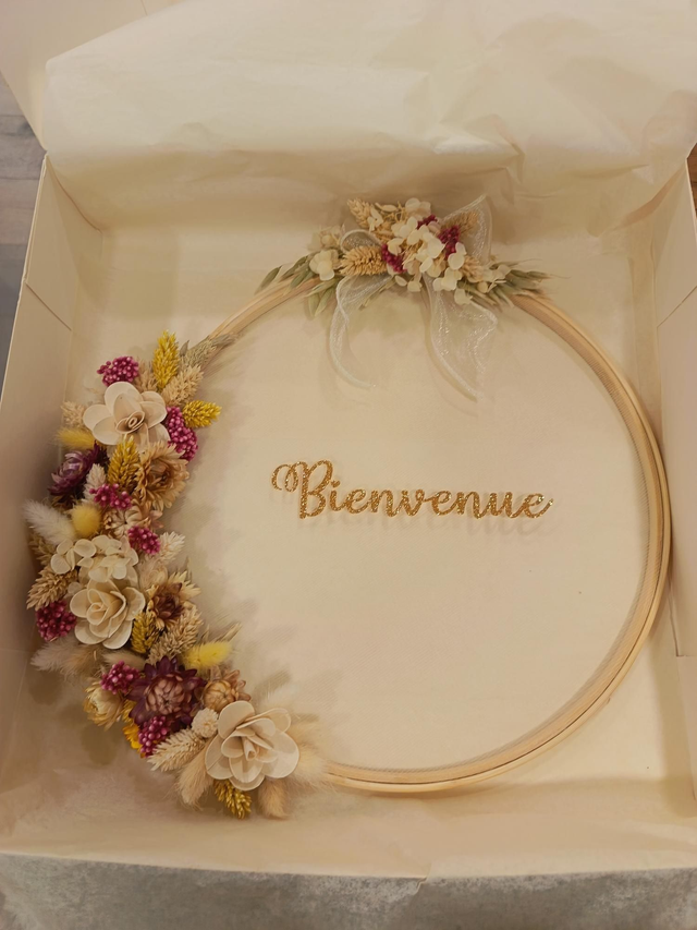 Couronne Bienvenue 30cm