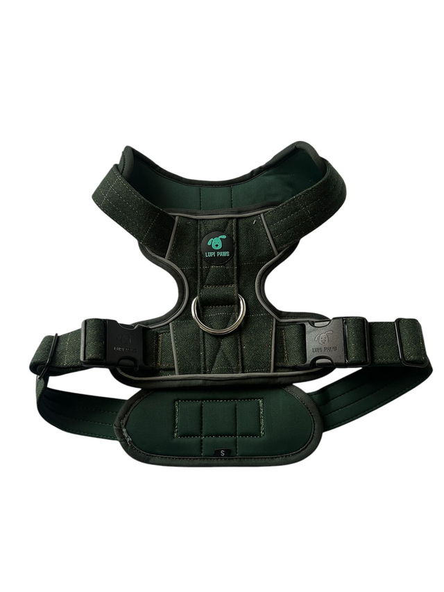 Tweed Harness - Green
