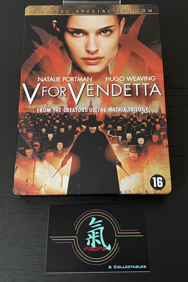 DVD : V For Vendetta * Steelbook * 2-Disc Special Edition * PAL 2 Region *
