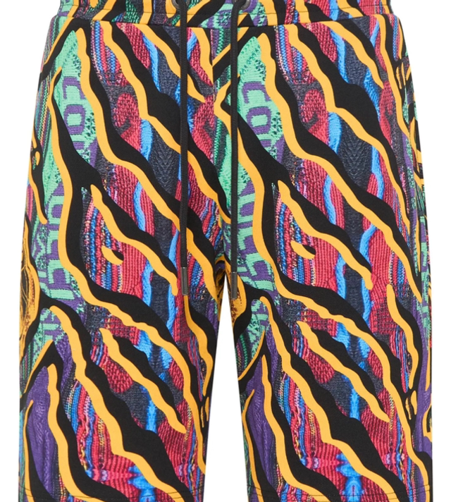 Alloverprint sweatshort c4032