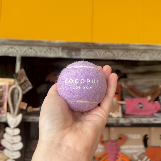 Cocopup London Tennis Ball - Lively Lilac