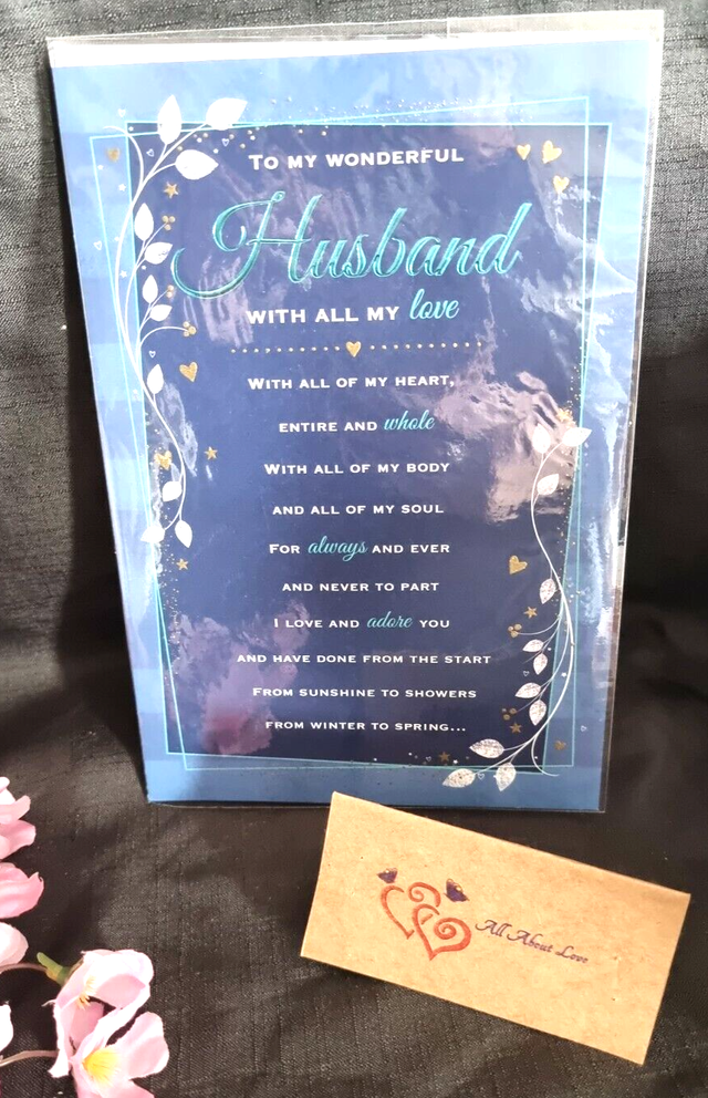 Husband Birthday Card 