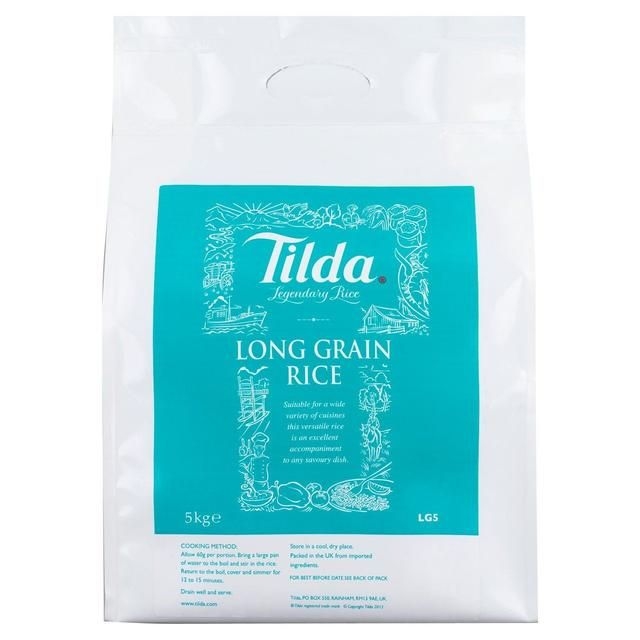 Tilda Long Grain Rice 5kg