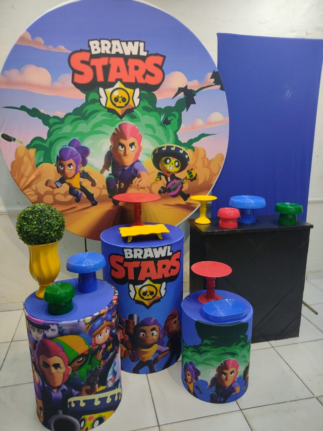 KIT BRAWL STARS - LOCAÇÃO