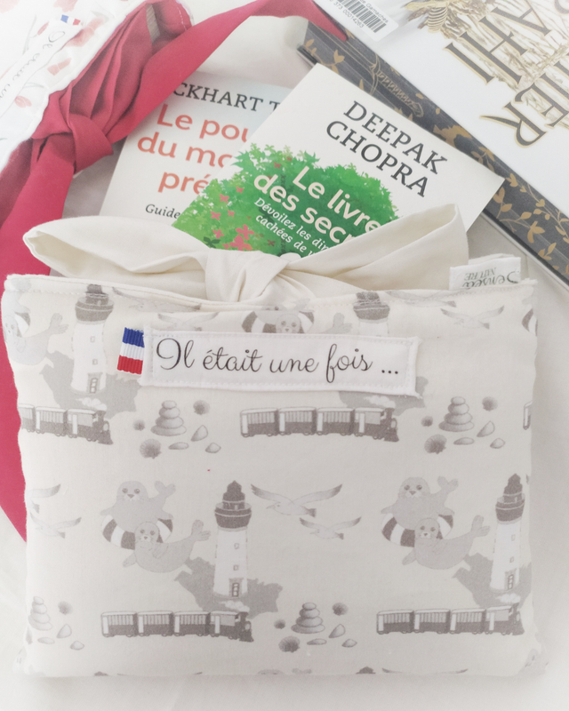 Pochette à Livre &quot;Balade en Baie de Somme&quot; - Collection Limitée