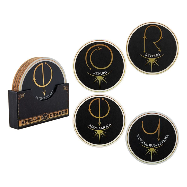 Harry Potter: Spells & Charms Coaster 4- Pack