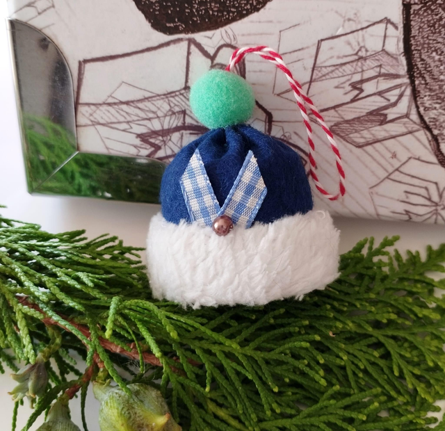 Décoration de Noël - 3 bonnets