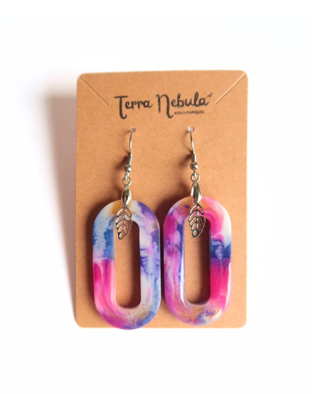 Grandes boucles d'oreilles Vertige | BO031