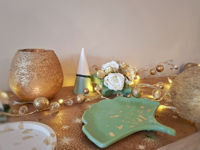 Feuille de Ginkgo - Vide poche festif