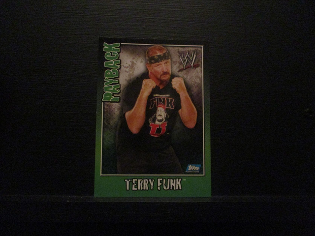 Terry Funk - Payback Original Trading Card #88