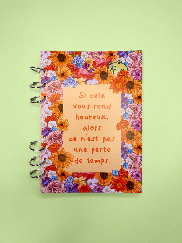 Carnet spirale - Flowers