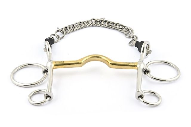 Mors JUMP'IN pelham droit à passage de langue