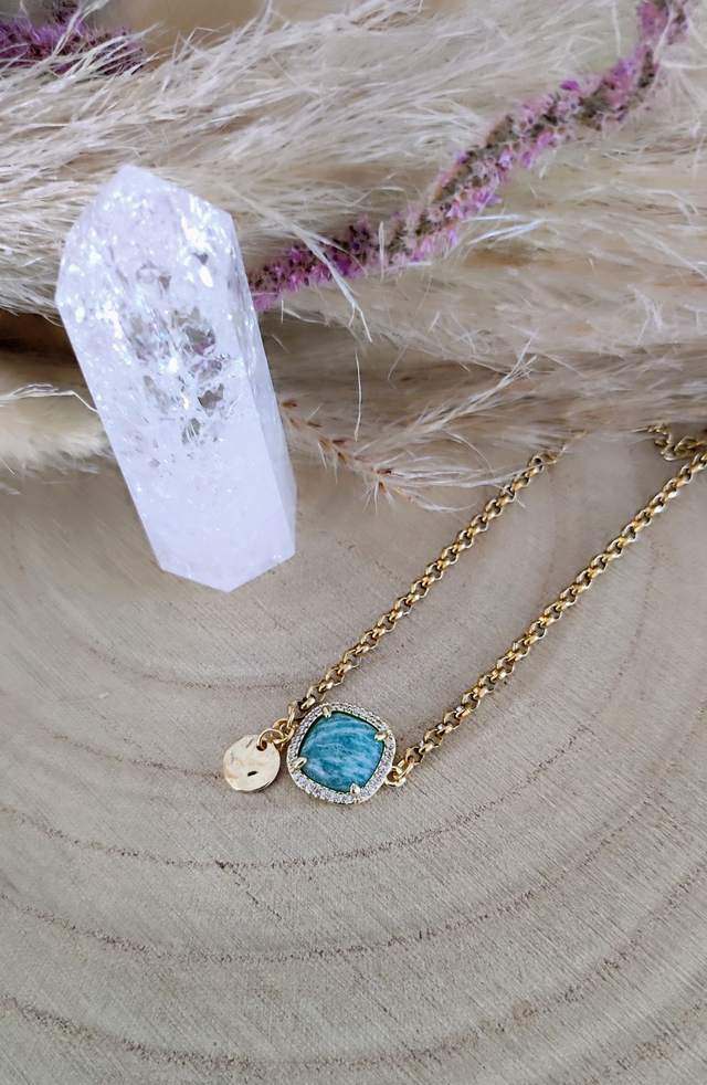 Bracelet "Éclat" Amazonite N°5