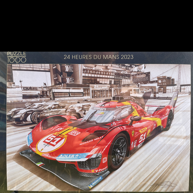 Ferrari 499P 1000 Piece Puzzle