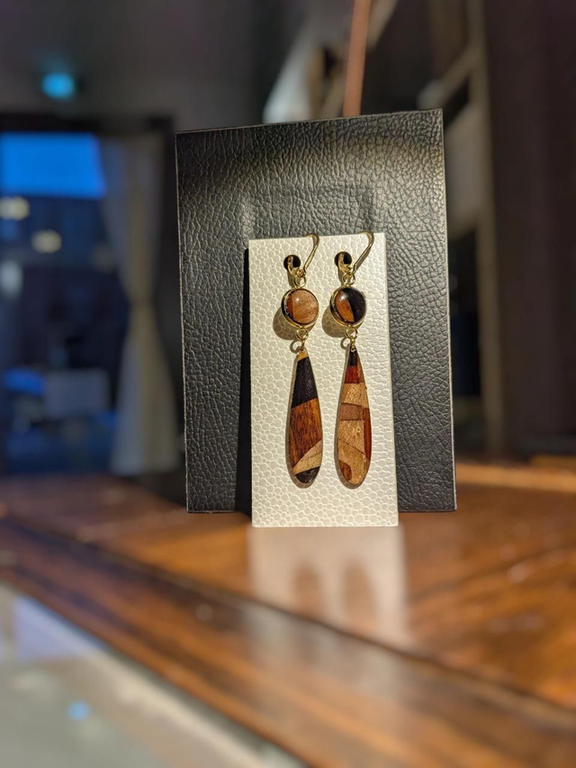 Boucle d'oreille goutte