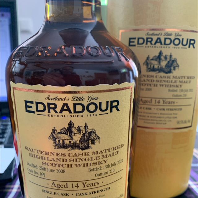 Edradour 14yo Sauternes Cask #169