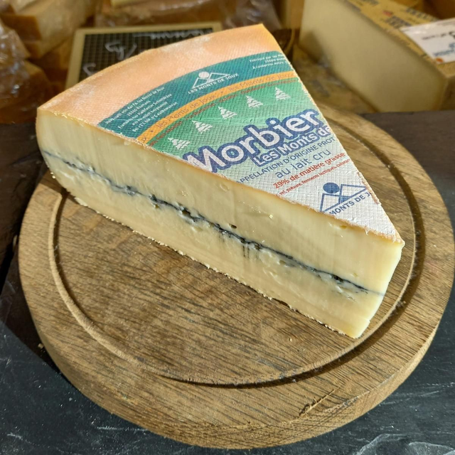 Morbier jeune 45 jours d'affinage/kg